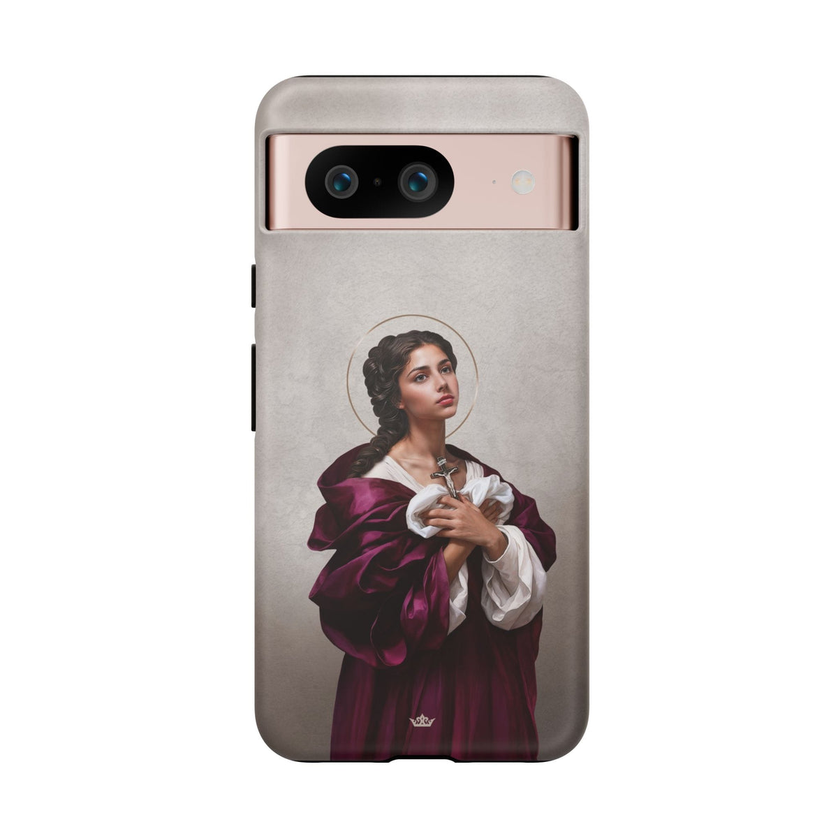 St. Agatha Hard Phone Case (Light) Copyright VENXARA
