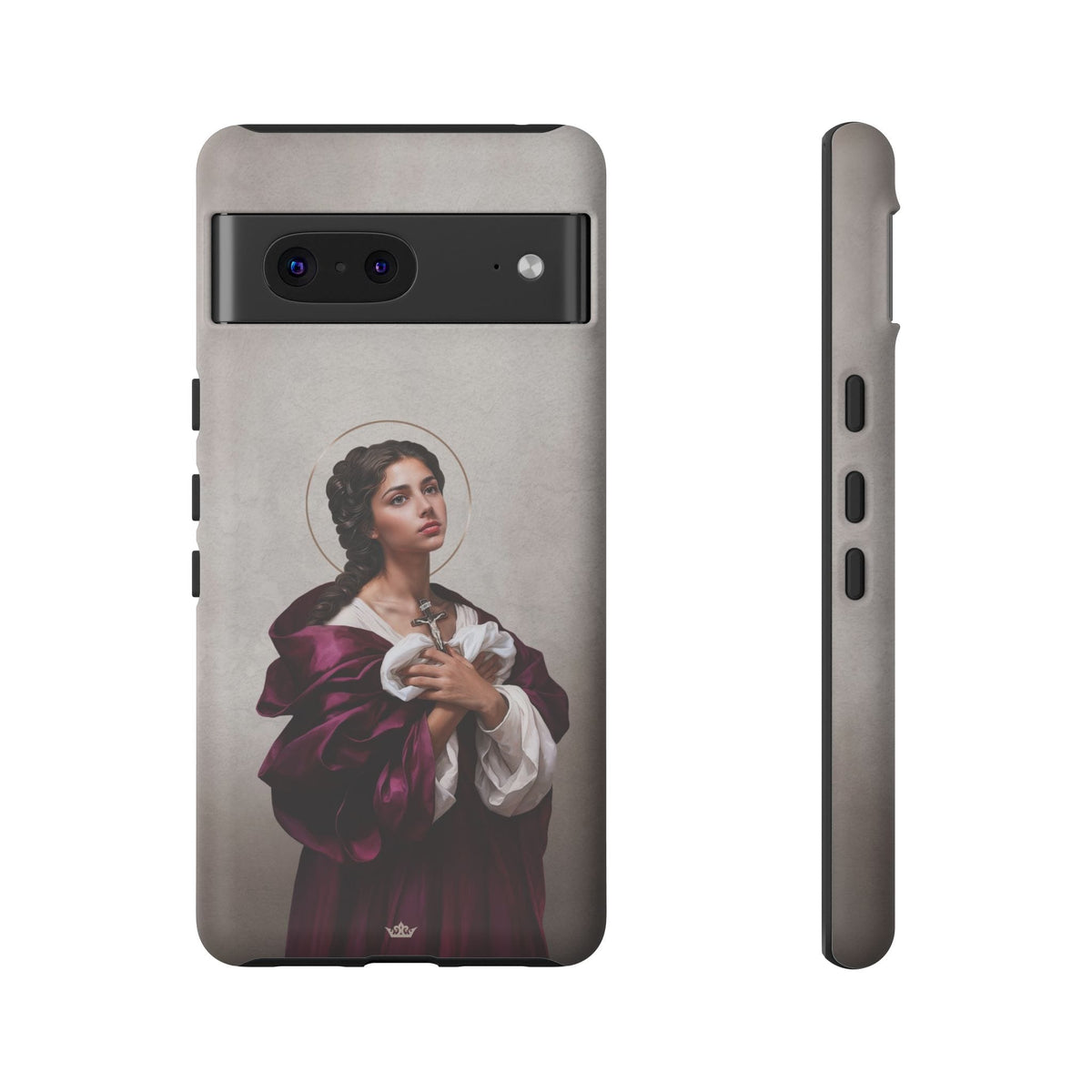 St. Agatha Hard Phone Case (Light) Copyright VENXARA