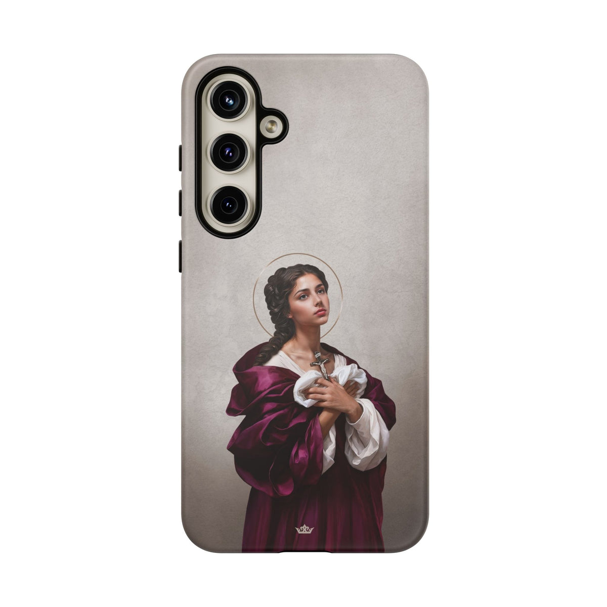 St. Agatha Hard Phone Case (Light) Copyright VENXARA