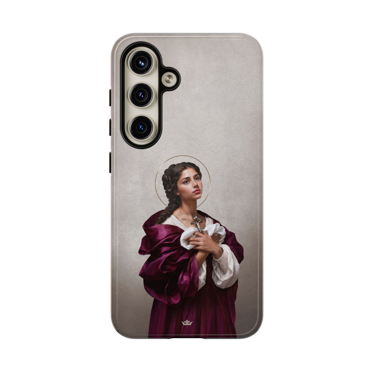 St. Agatha Hard Phone Case (Light) Copyright VENXARA