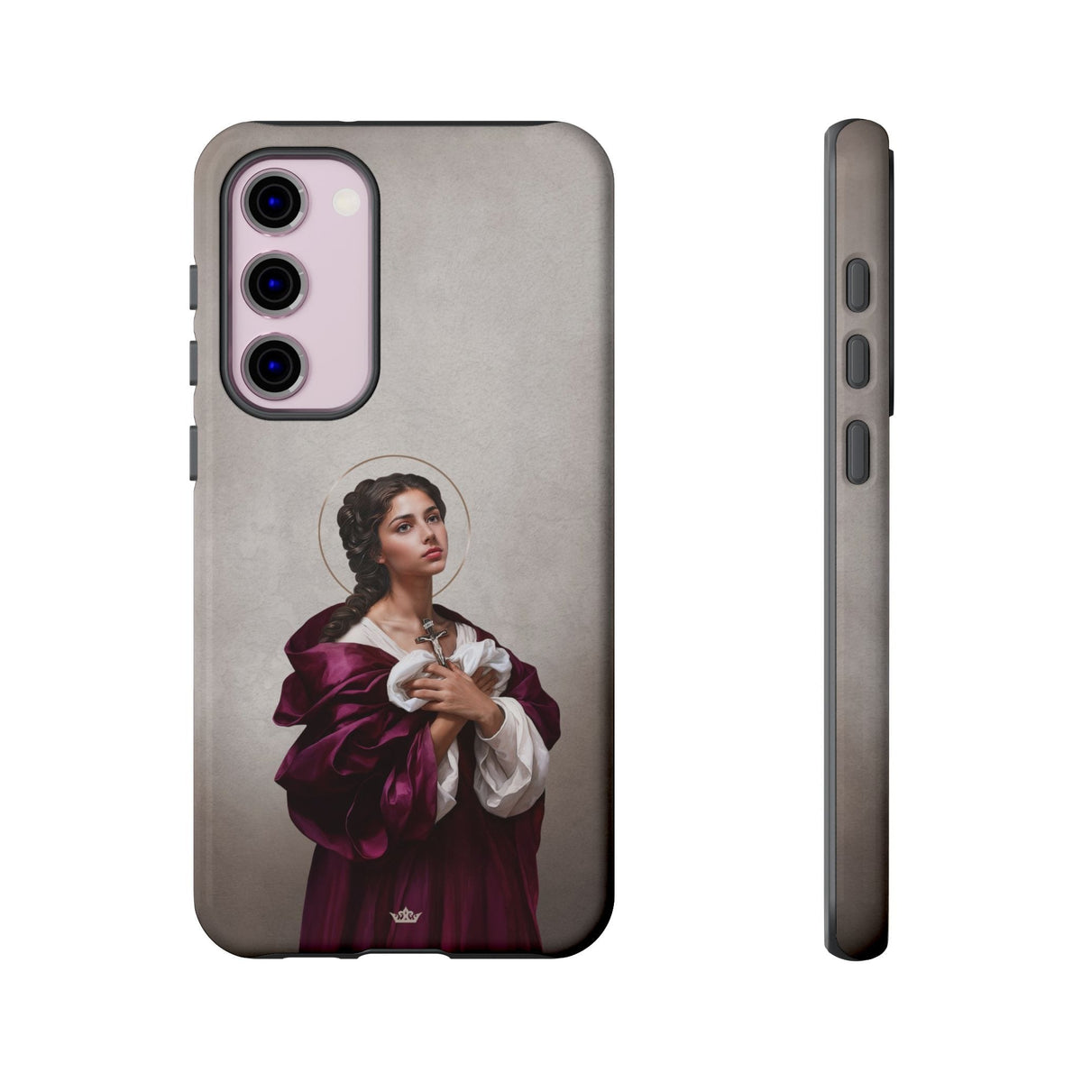 St. Agatha Hard Phone Case (Light) Copyright VENXARA