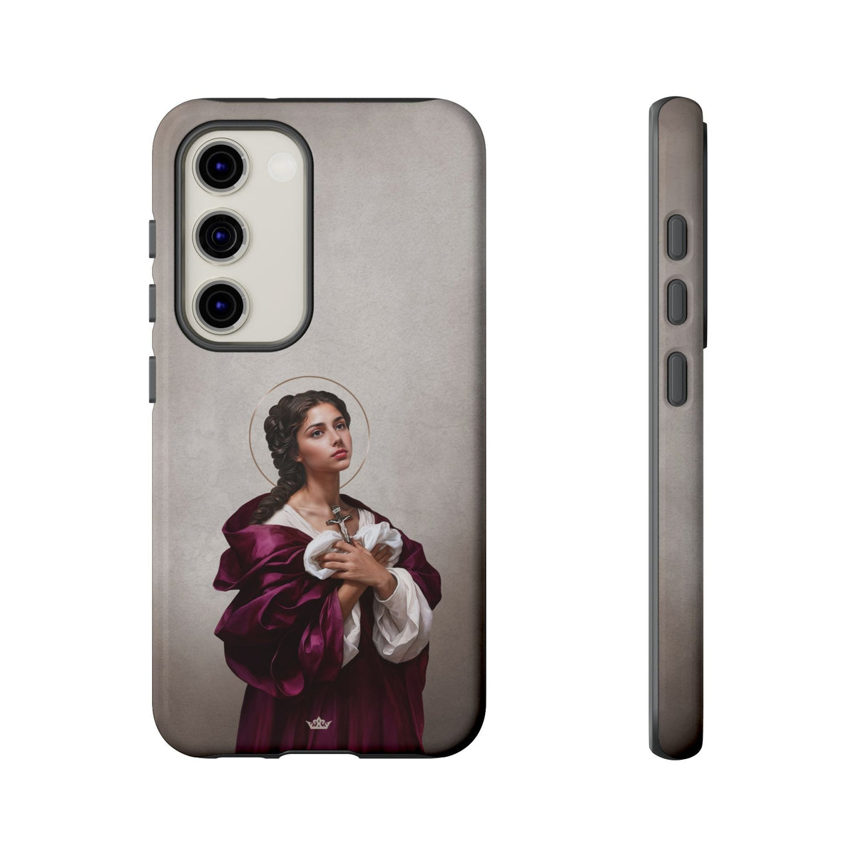St. Agatha Hard Phone Case (Light) Copyright VENXARA