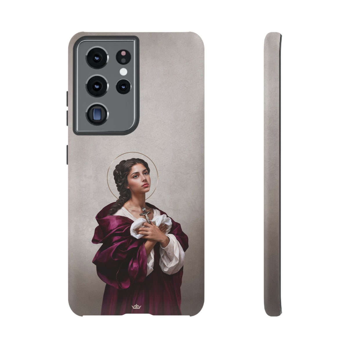 St. Agatha Hard Phone Case (Light) Copyright VENXARA