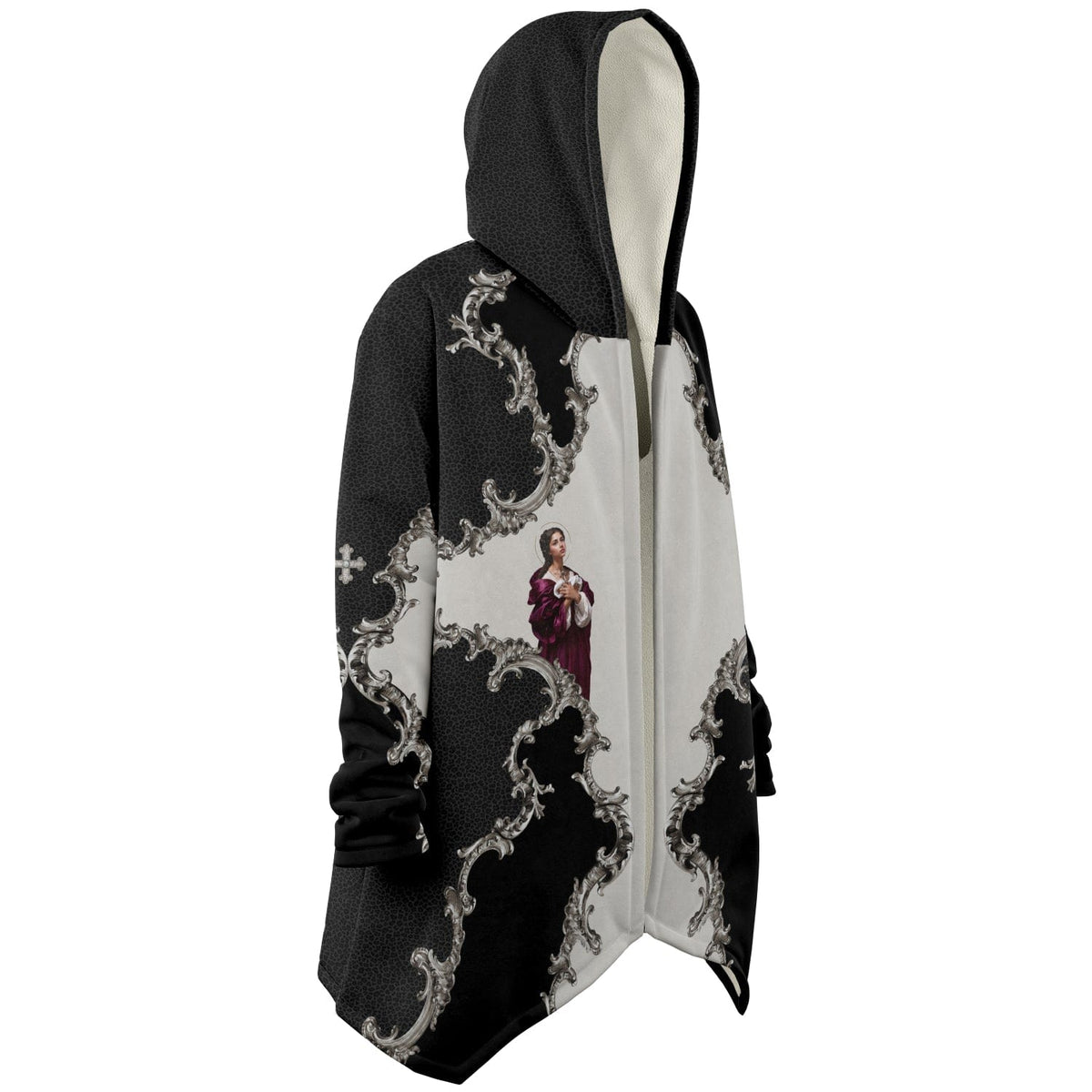 St. Agatha Microfleece Cloak (Baroque Leopard) Copyright VENXARA