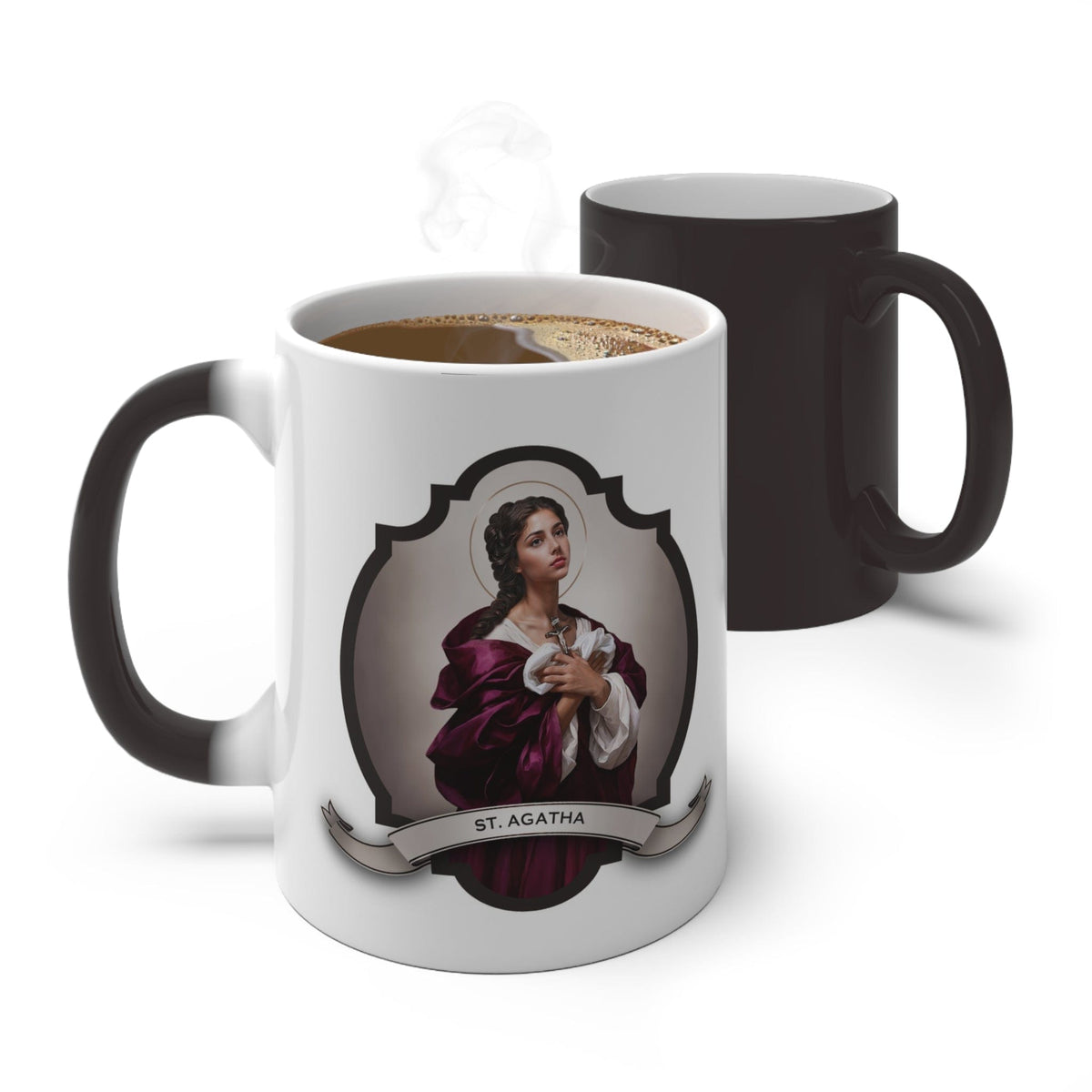 St. Agatha Transitional Mug Copyright VENXARA