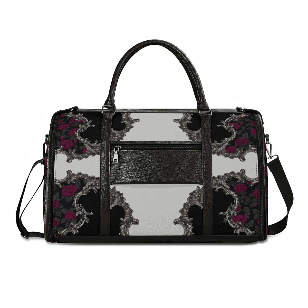 St. Agatha Travel Bag (Baroque Roses) Copyright VENXARA