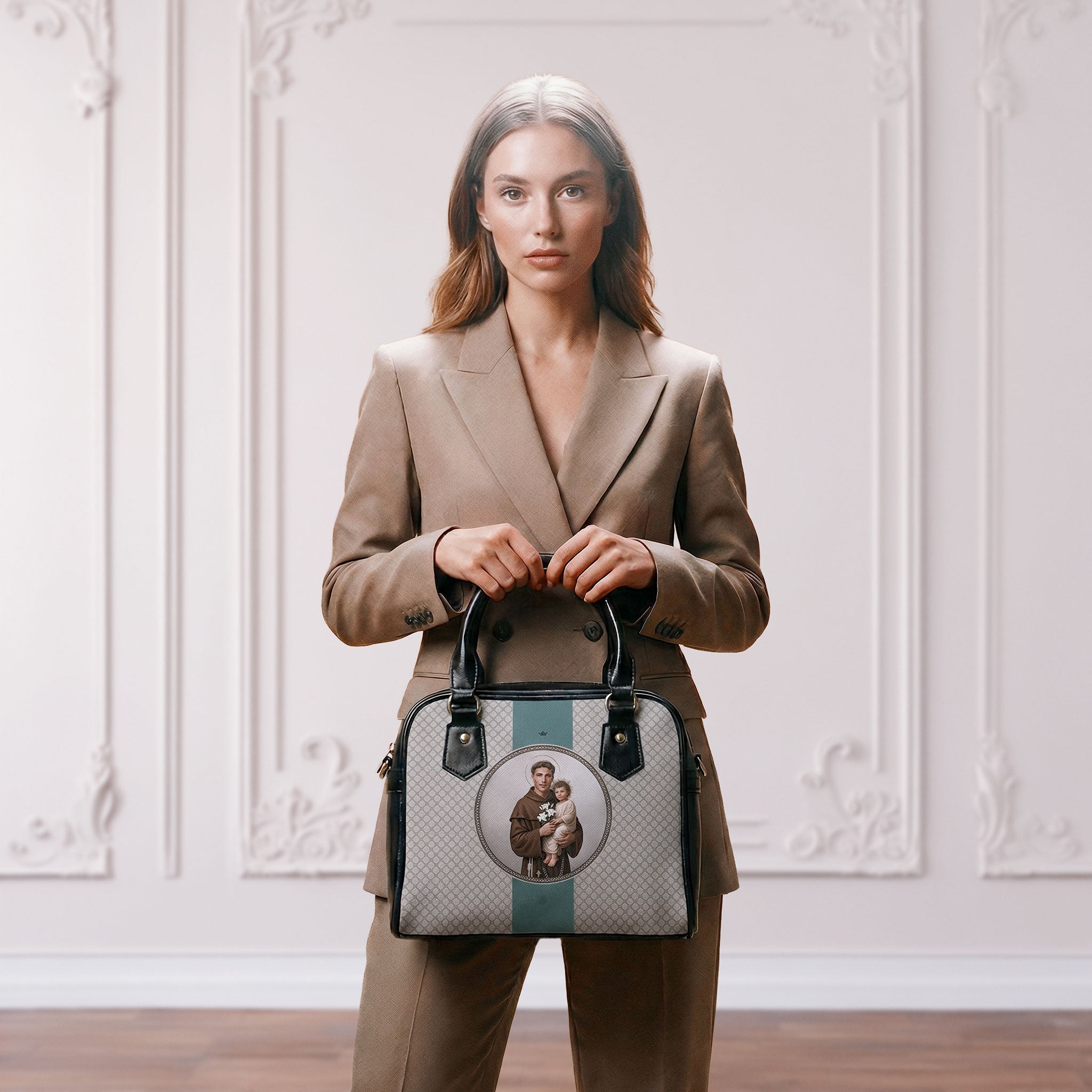 St. Anthony of Padua Medallion Handbag - VENXARA