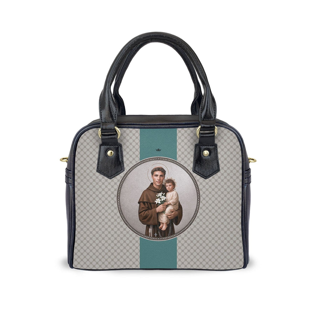 St. Anthony of Padua Medallion Handbag Copyright VENXARA