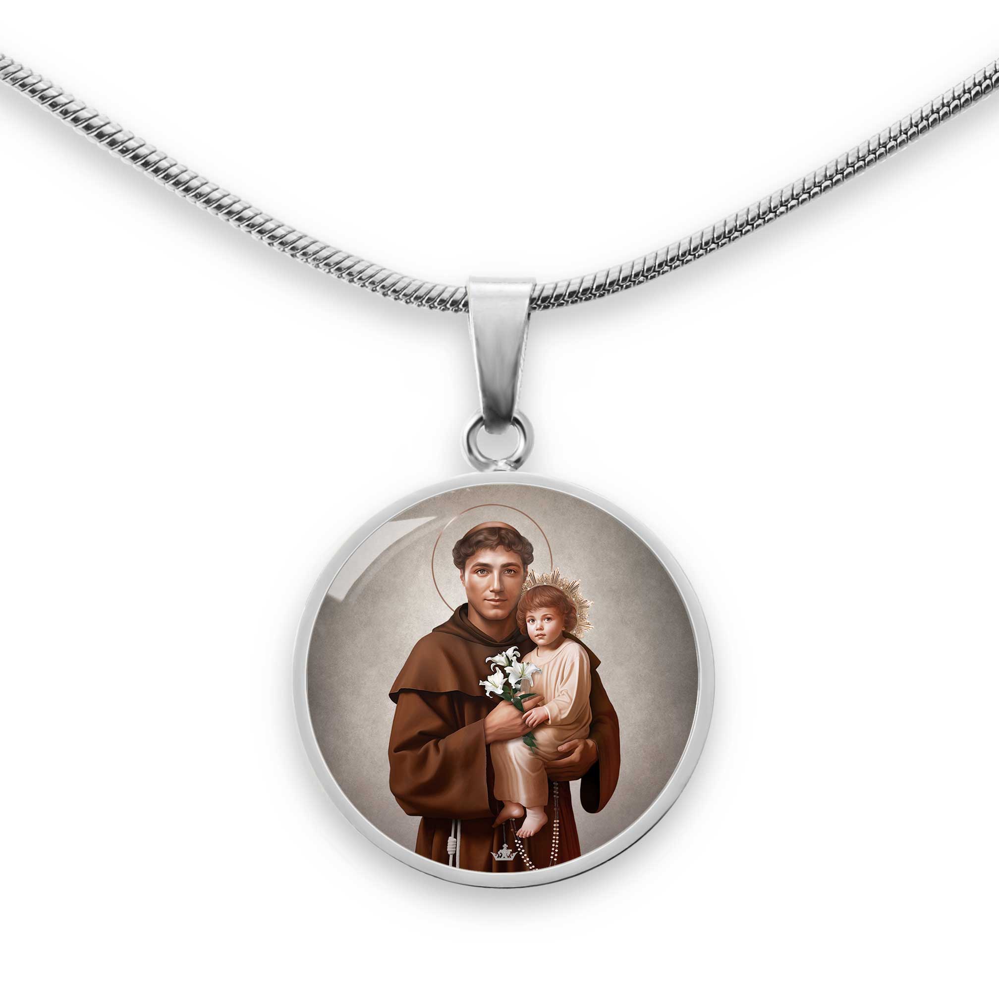 St. Anthony of Padua Pendant Necklace - VENXARA®