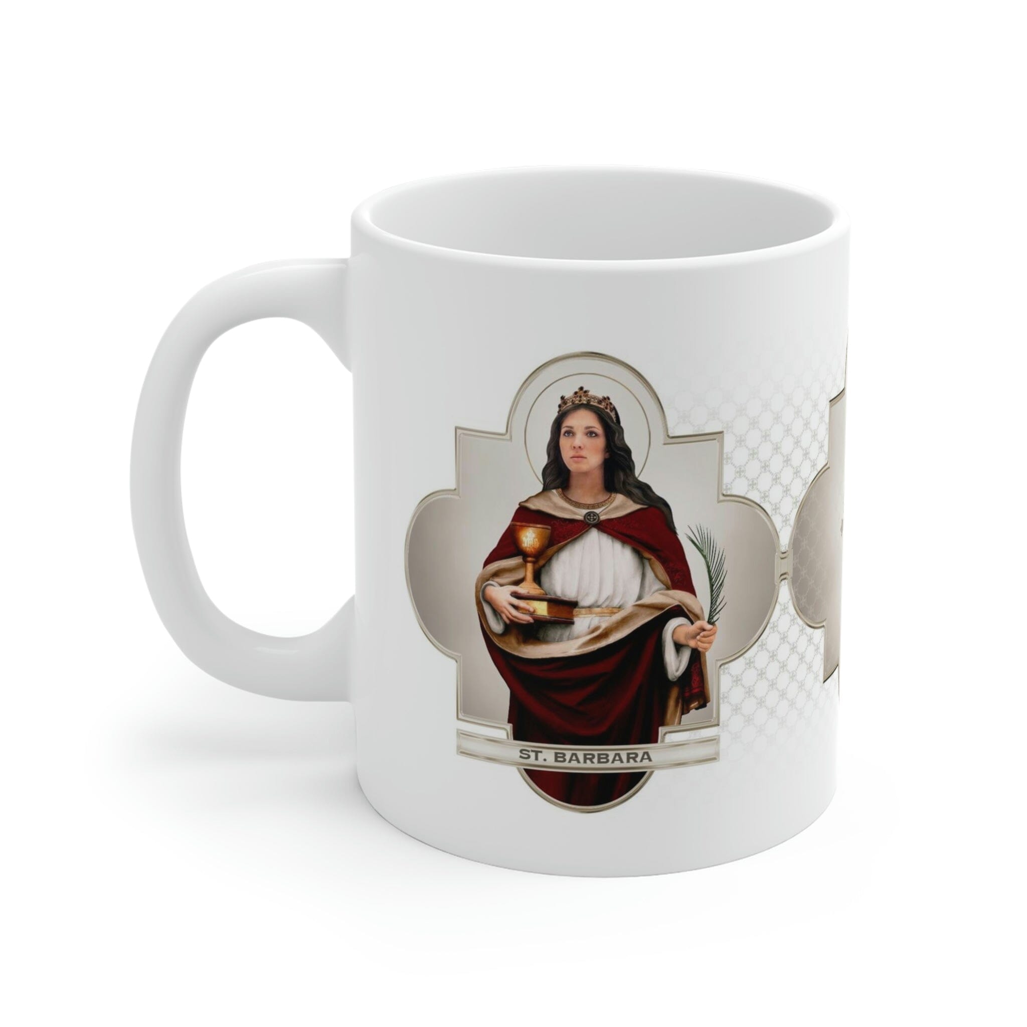 St. Barbara Ceramic Mug - VENXARA®