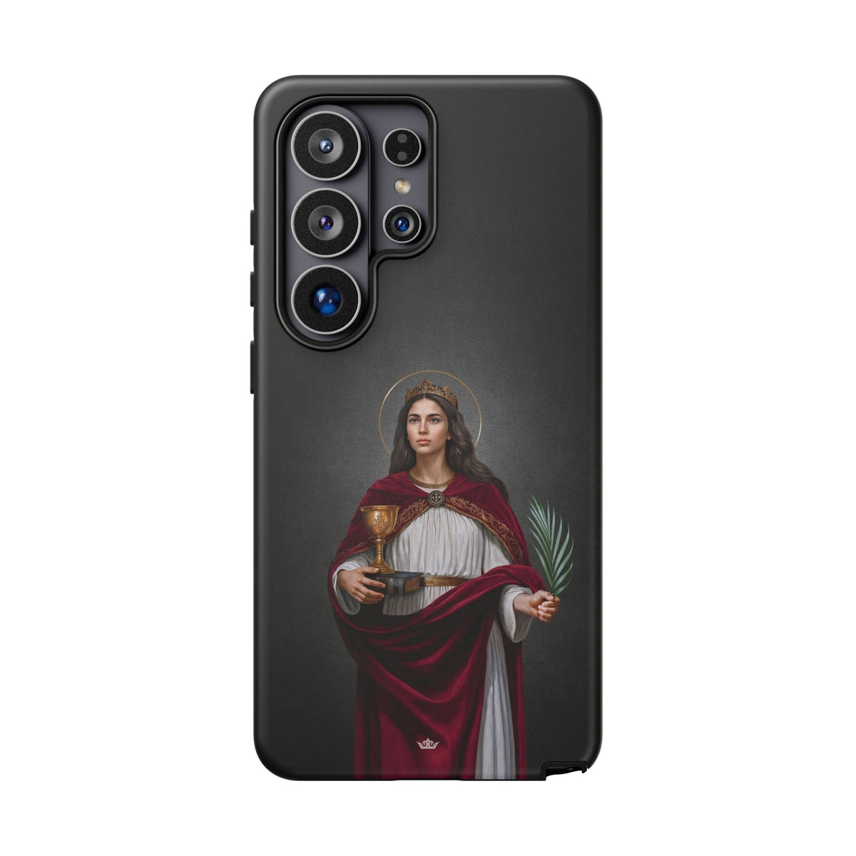 St. Barbara Hard Phone Case (Dark) Copyright VENXARA
