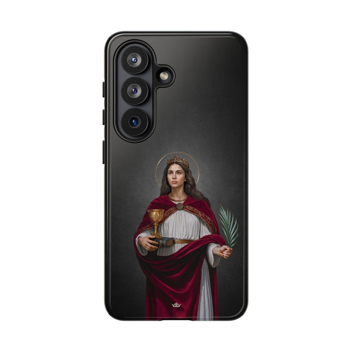 St. Barbara Hard Phone Case (Dark) Copyright VENXARA