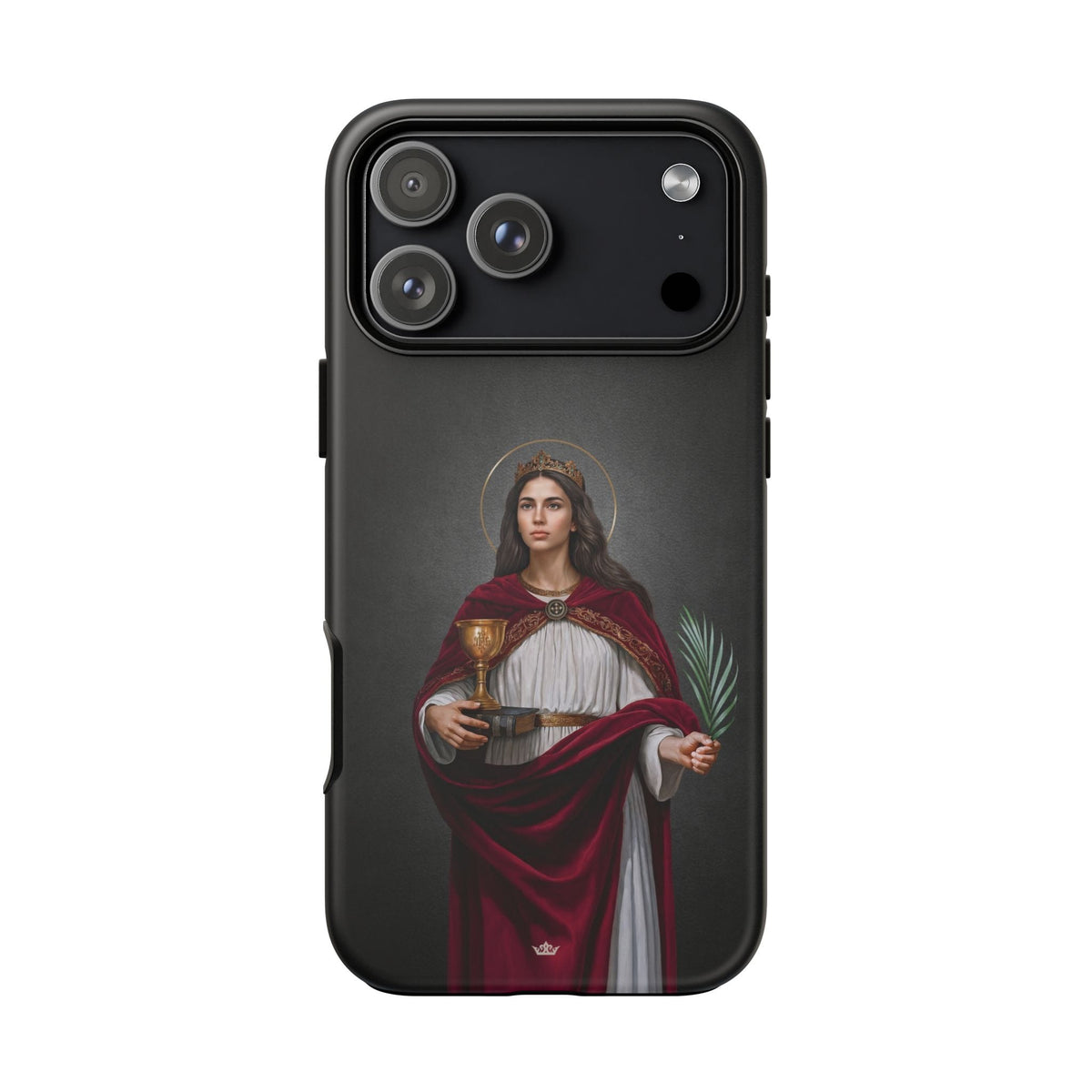 St. Barbara Hard Phone Case (Dark) Copyright VENXARA