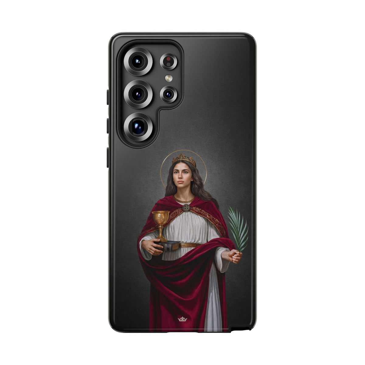 St. Barbara Hard Phone Case (Dark) Copyright VENXARA