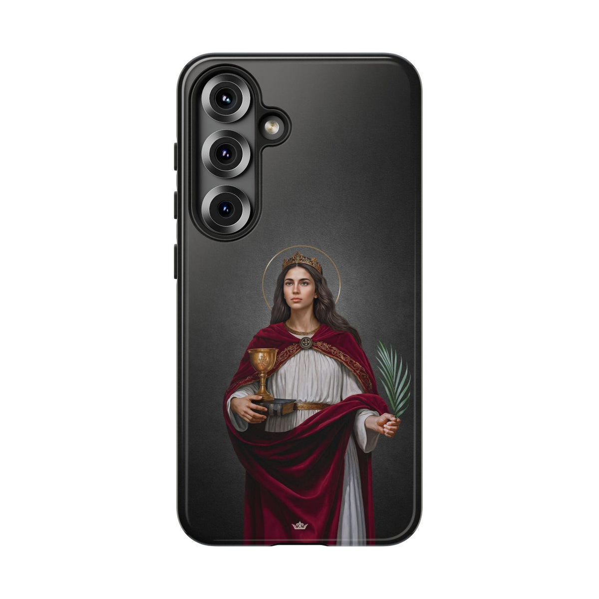 St. Barbara Hard Phone Case (Dark) Copyright VENXARA