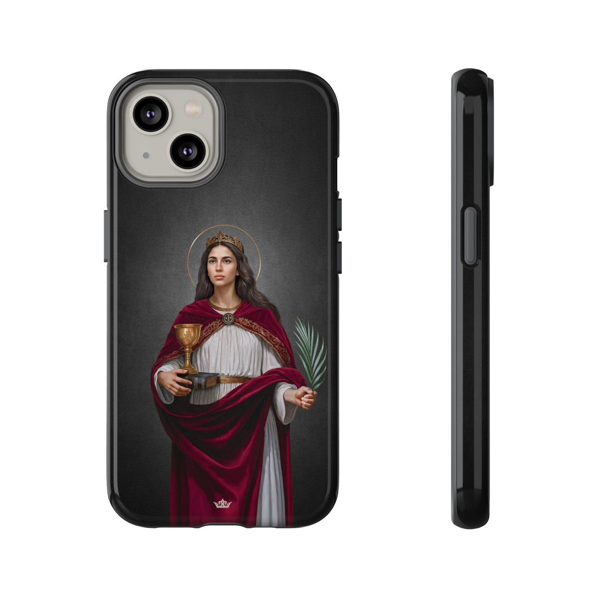 St. Barbara Hard Phone Case (Dark) Copyright VENXARA