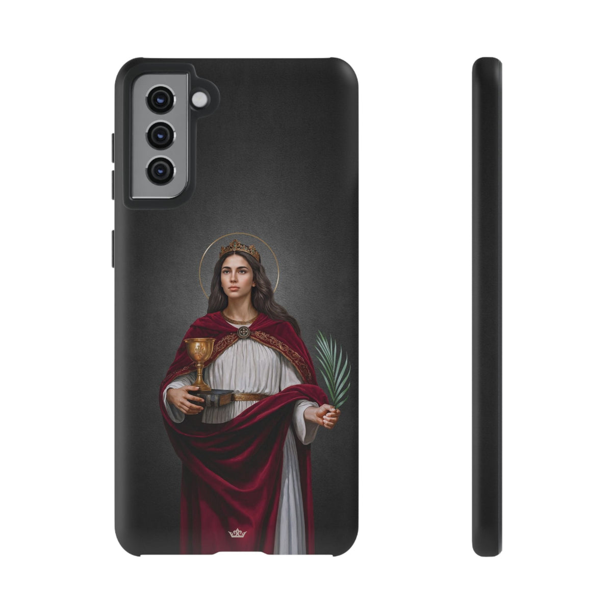 St. Barbara Hard Phone Case (Dark) Copyright VENXARA