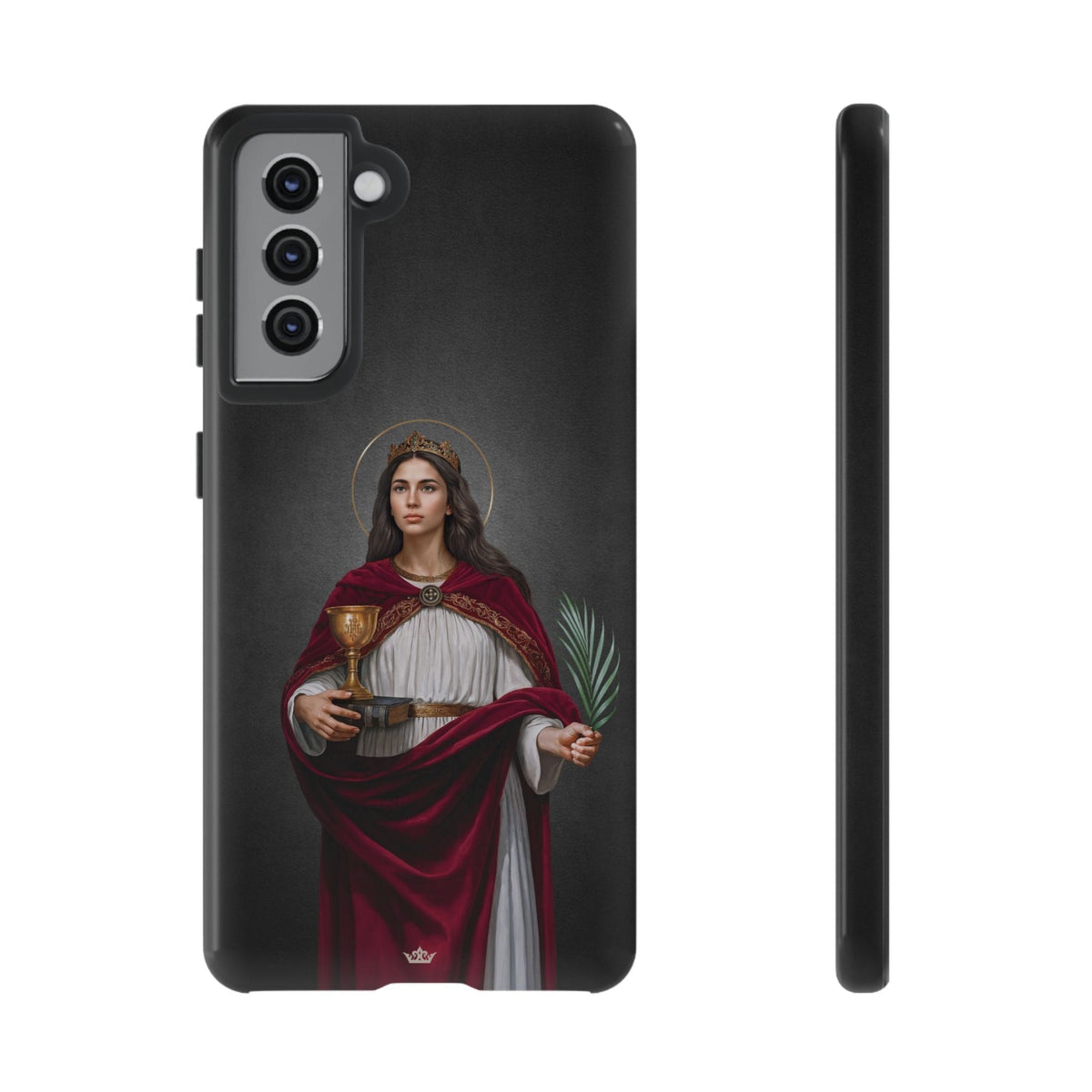 St. Barbara Hard Phone Case (Dark) Copyright VENXARA