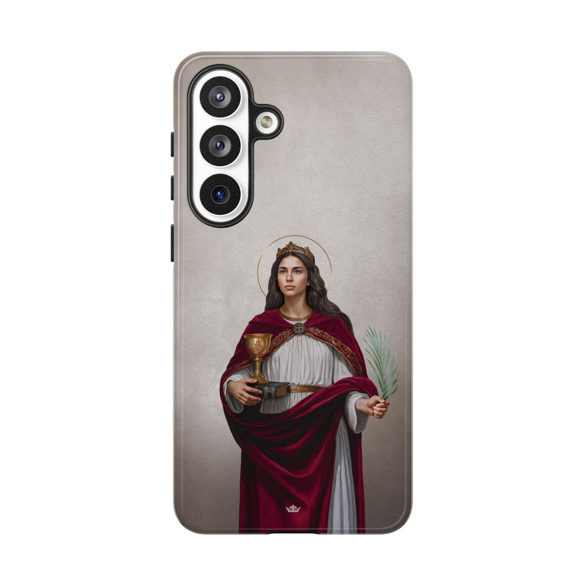 St. Barbara Hard Phone Case (Light) Copyright VENXARA