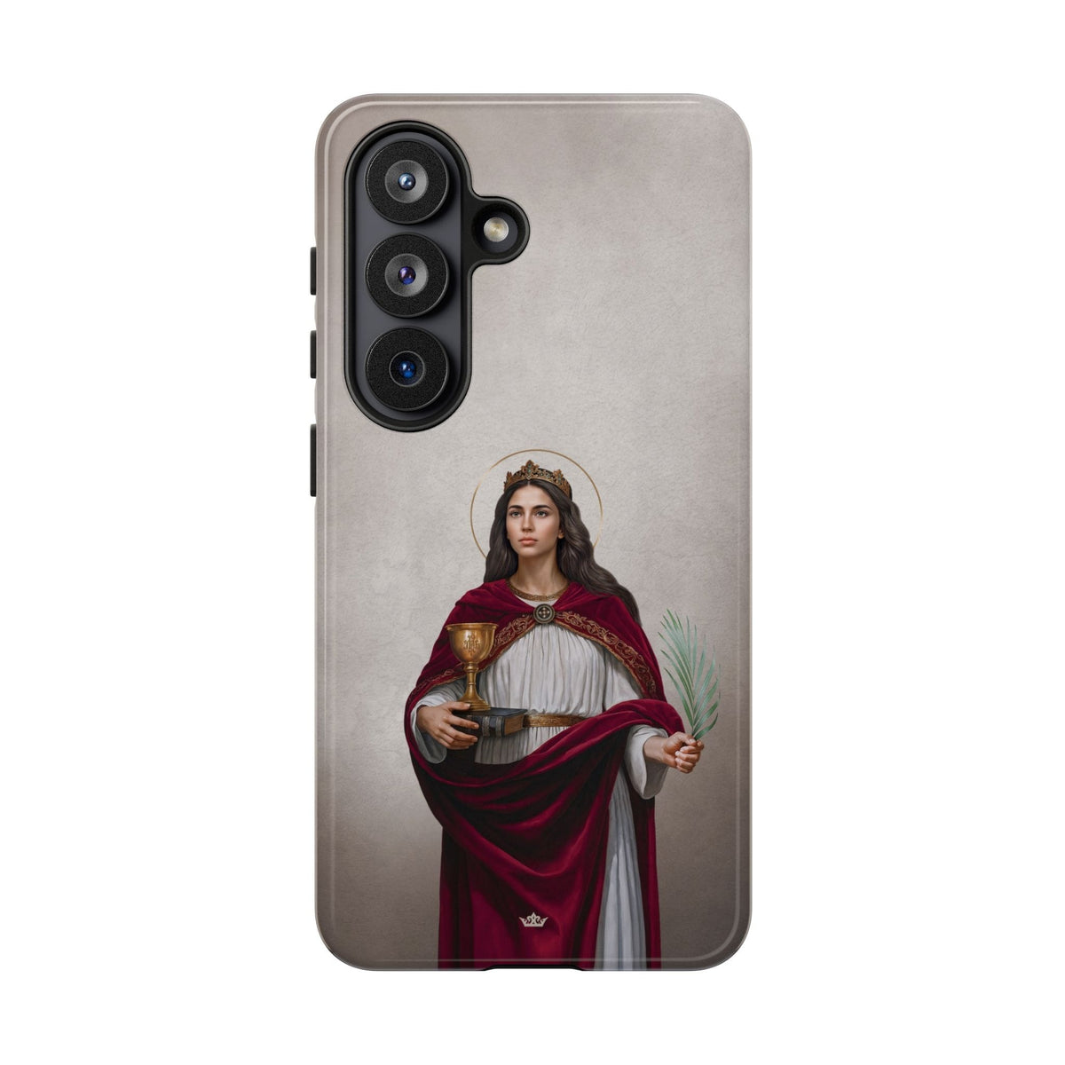 St. Barbara Hard Phone Case (Light) Copyright VENXARA