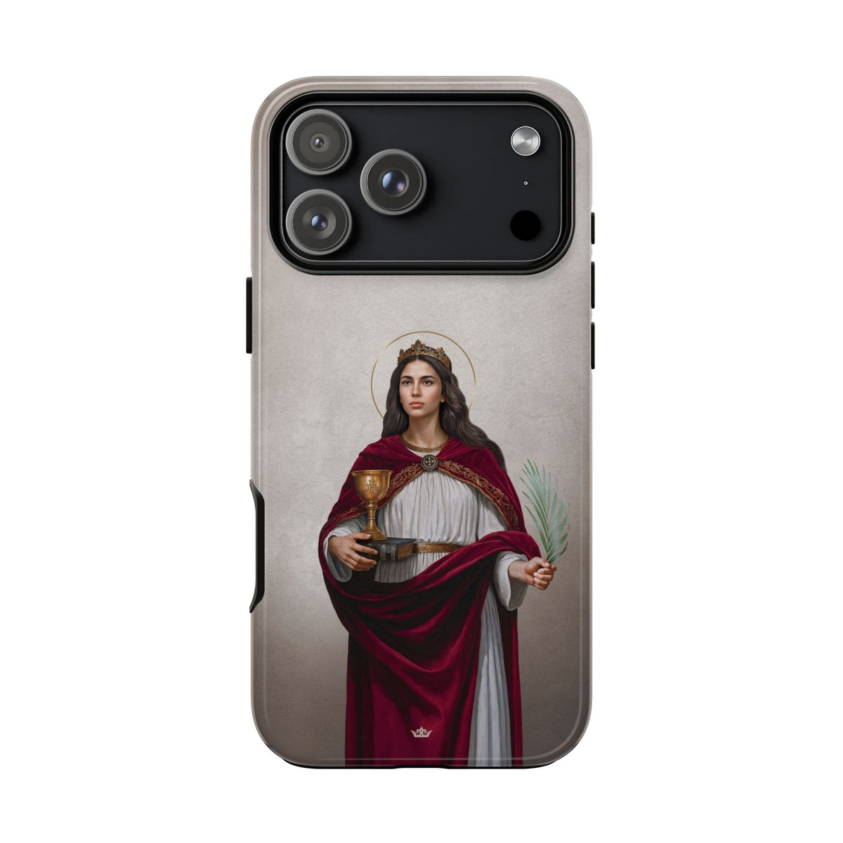 St. Barbara Hard Phone Case (Light) Copyright VENXARA