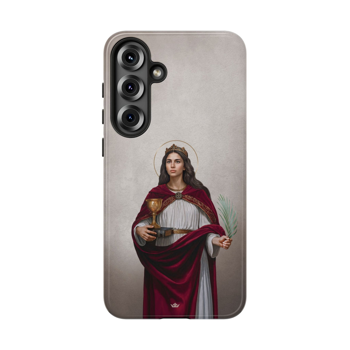 St. Barbara Hard Phone Case (Light) Copyright VENXARA