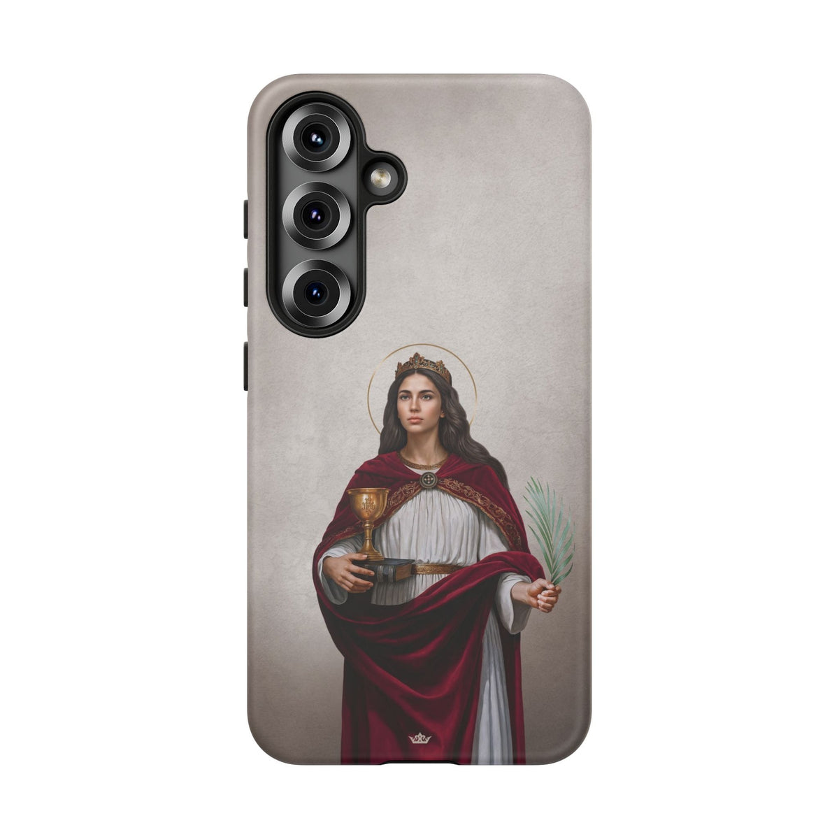 St. Barbara Hard Phone Case (Light) Copyright VENXARA