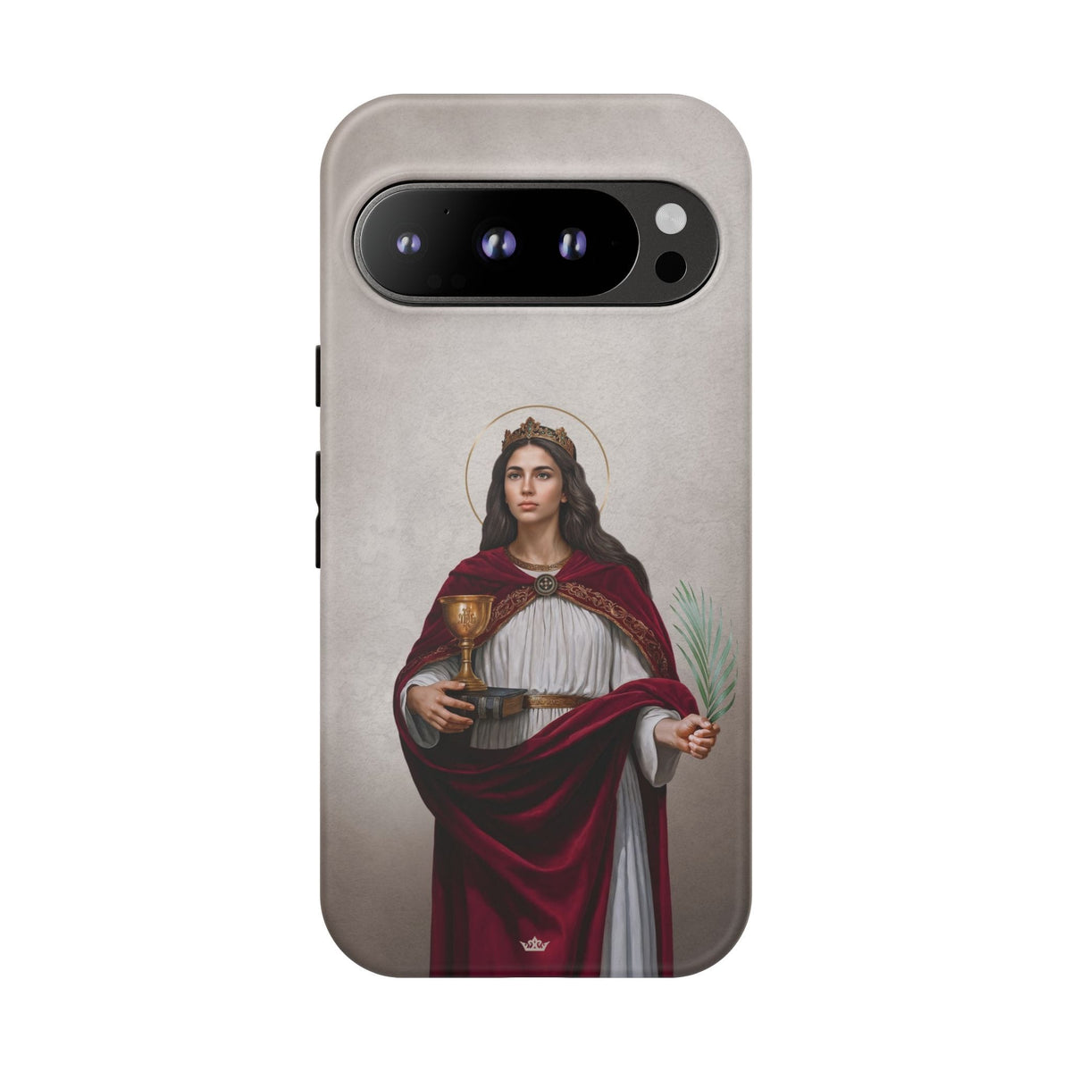 St. Barbara Hard Phone Case (Light) Copyright VENXARA