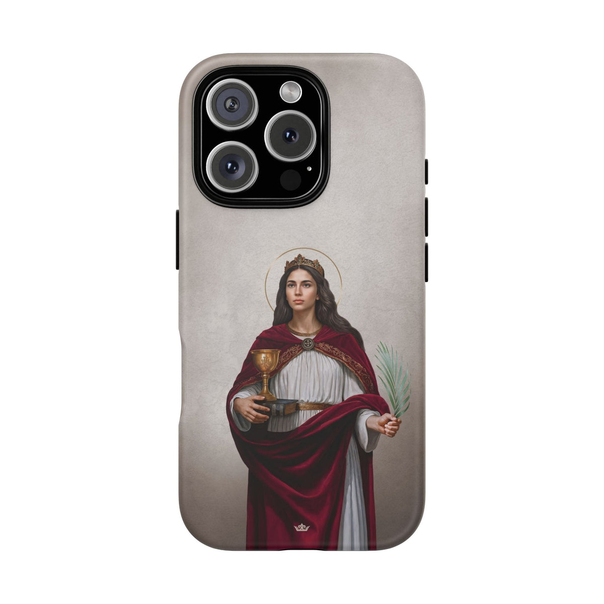 St. Barbara Hard Phone Case (Light) Copyright VENXARA