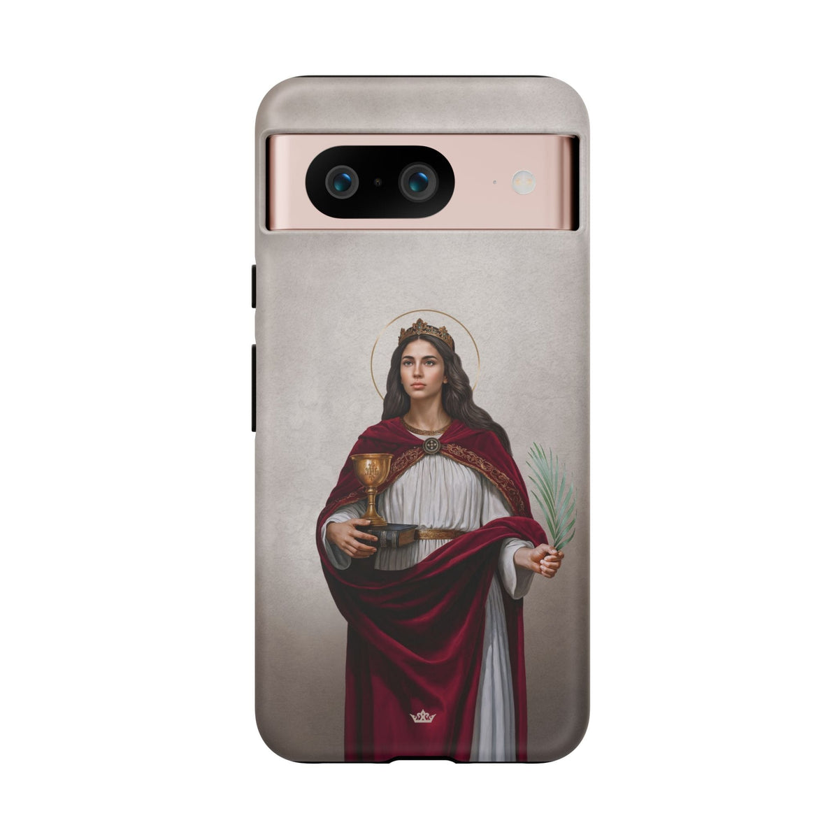 St. Barbara Hard Phone Case (Light) Copyright VENXARA