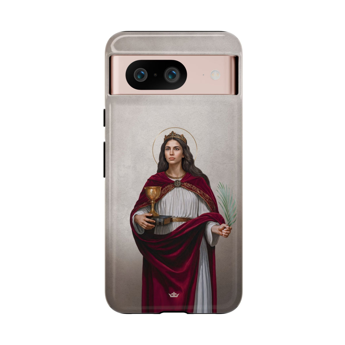 St. Barbara Hard Phone Case (Light) Copyright VENXARA