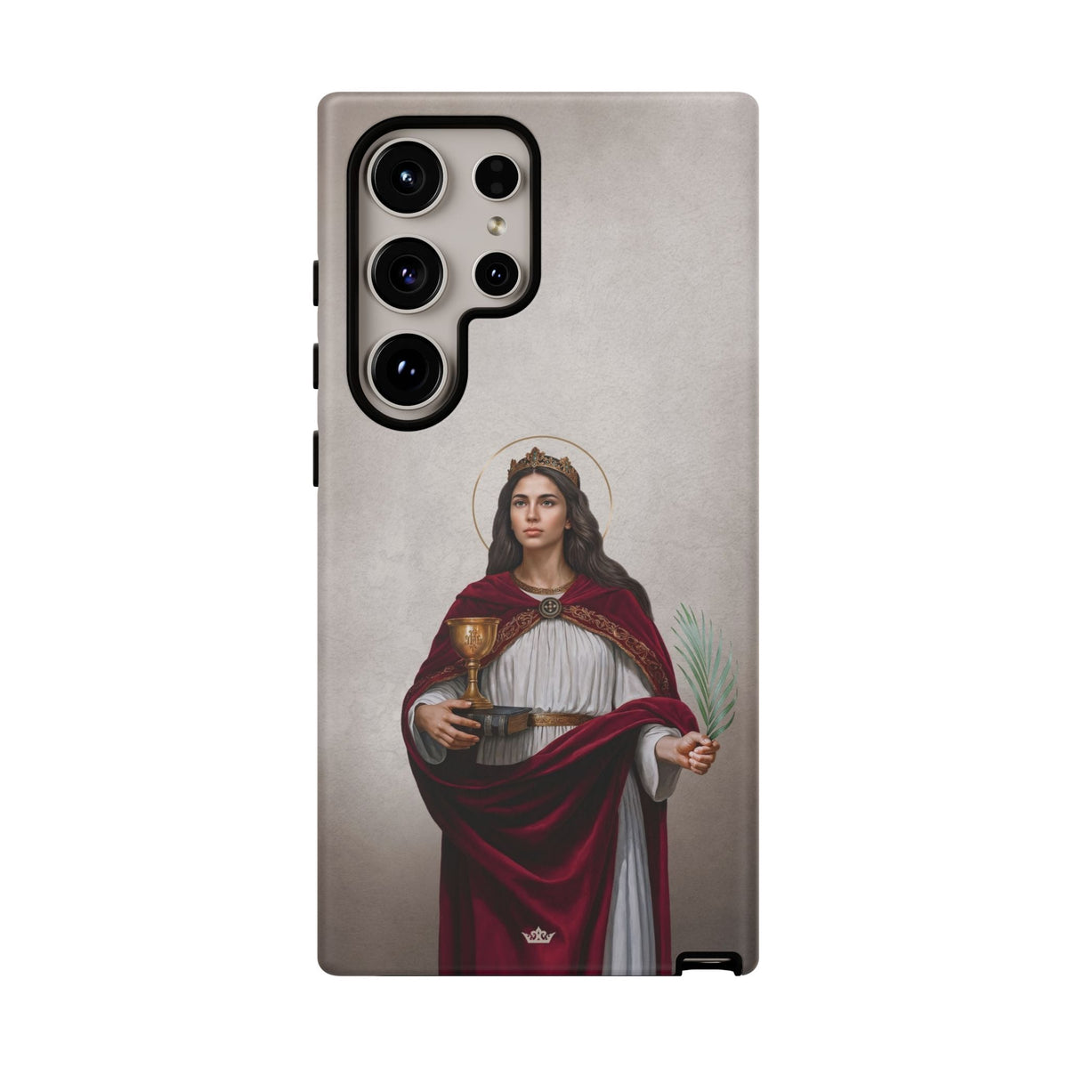 St. Barbara Hard Phone Case (Light) Copyright VENXARA