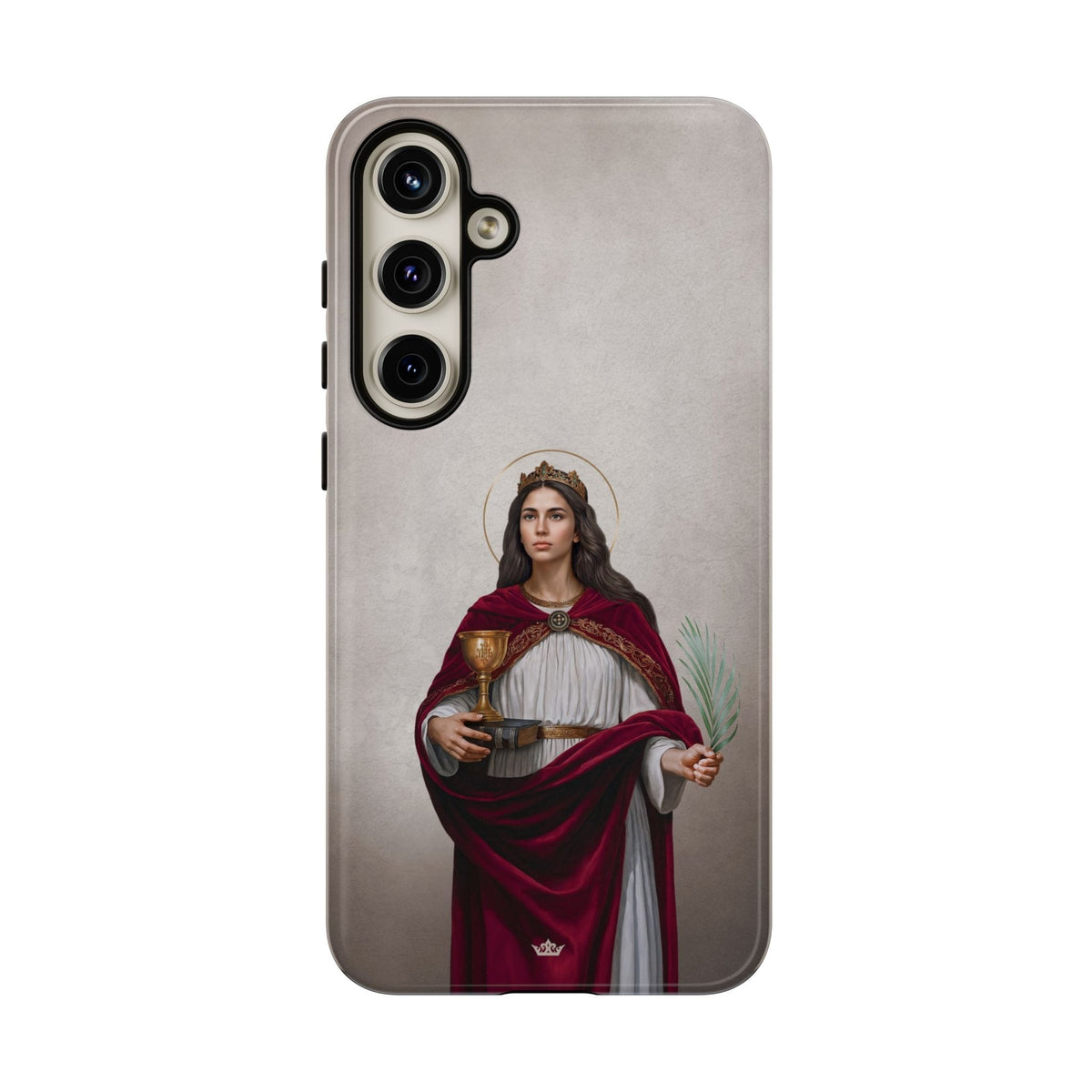 St. Barbara Hard Phone Case (Light) Copyright VENXARA