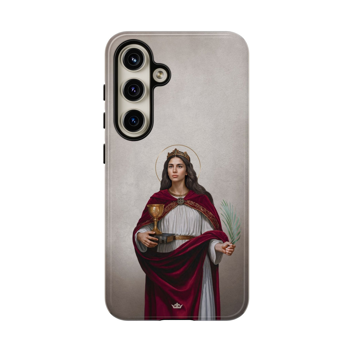 St. Barbara Hard Phone Case (Light) Copyright VENXARA