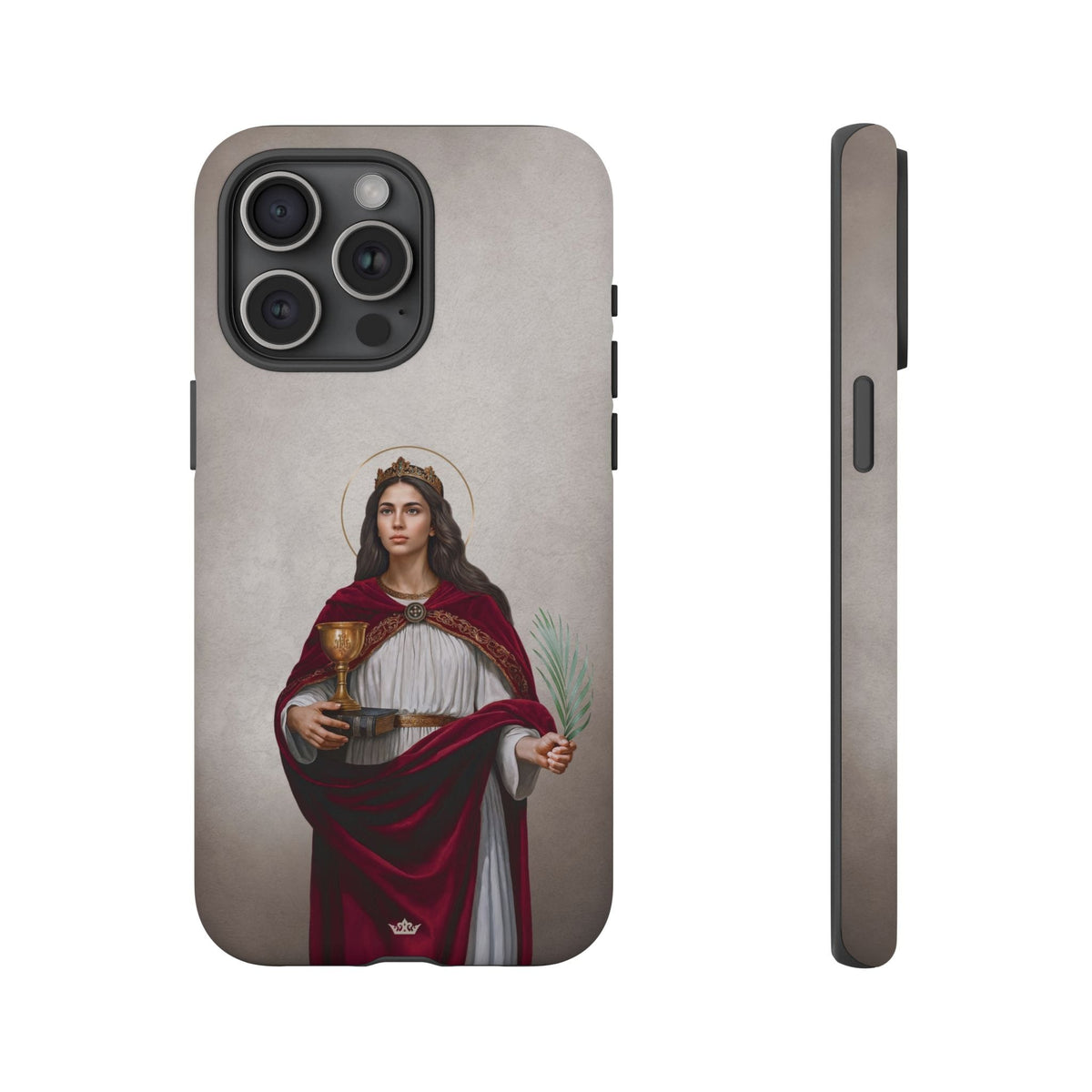 St. Barbara Hard Phone Case (Light) Copyright VENXARA