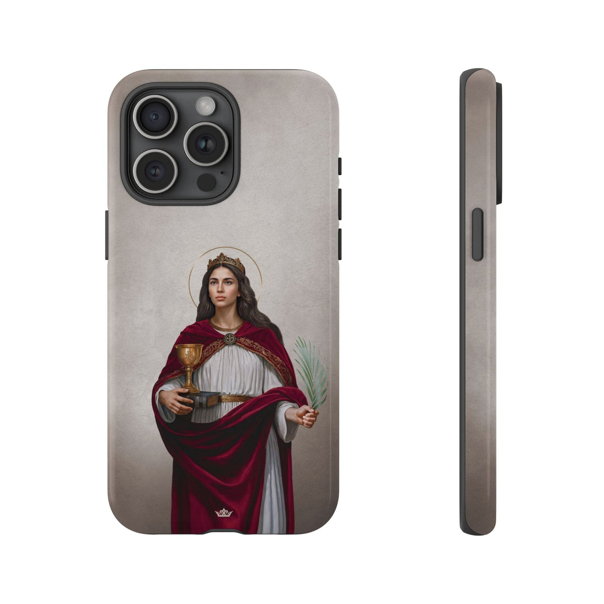 St. Barbara Hard Phone Case (Light) Copyright VENXARA
