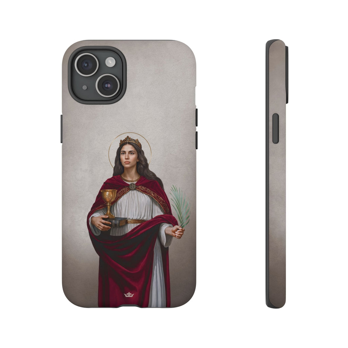 St. Barbara Hard Phone Case (Light) Copyright VENXARA