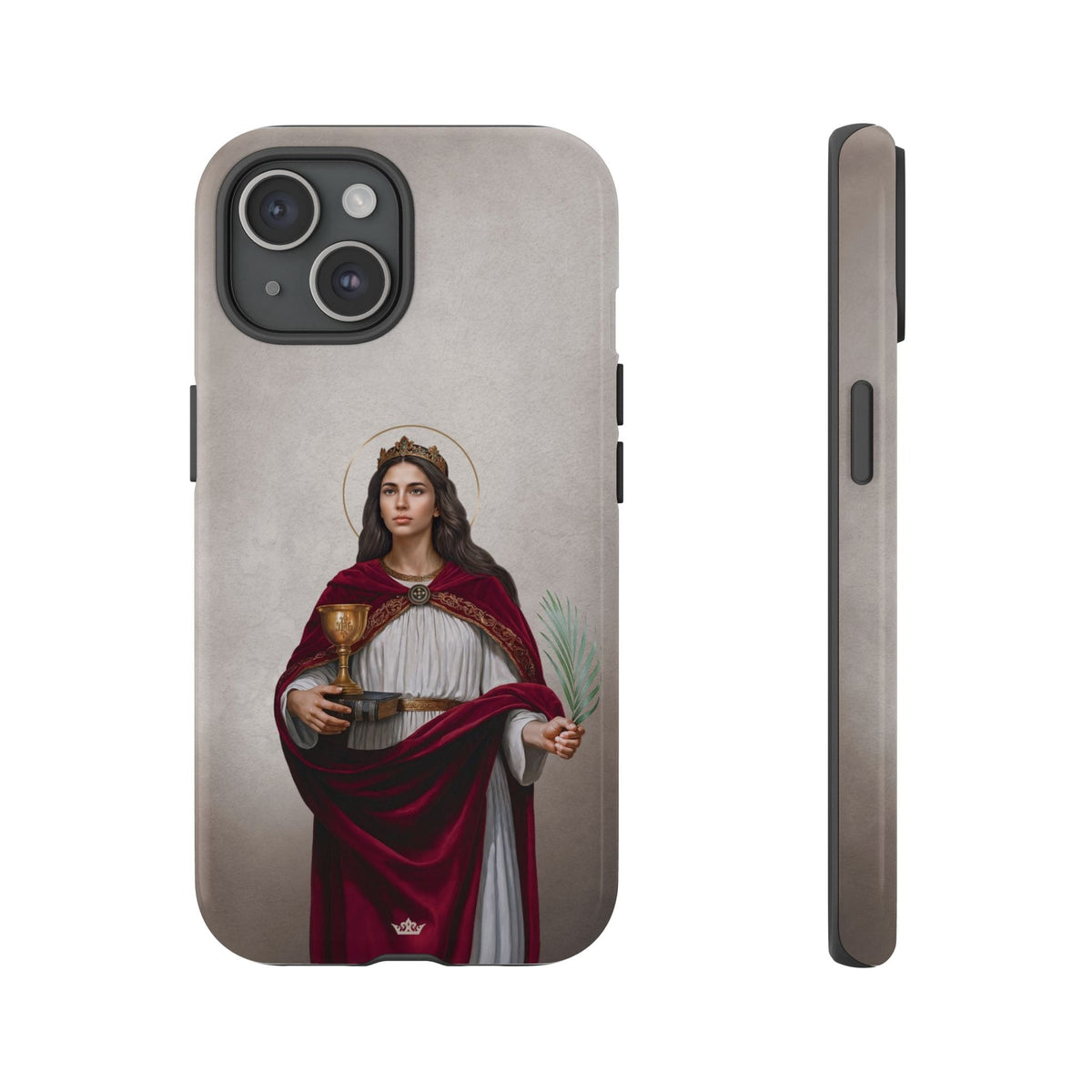St. Barbara Hard Phone Case (Light) Copyright VENXARA
