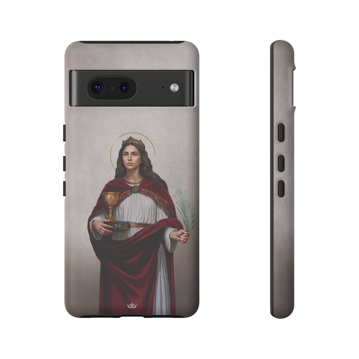 St. Barbara Hard Phone Case (Light) Copyright VENXARA