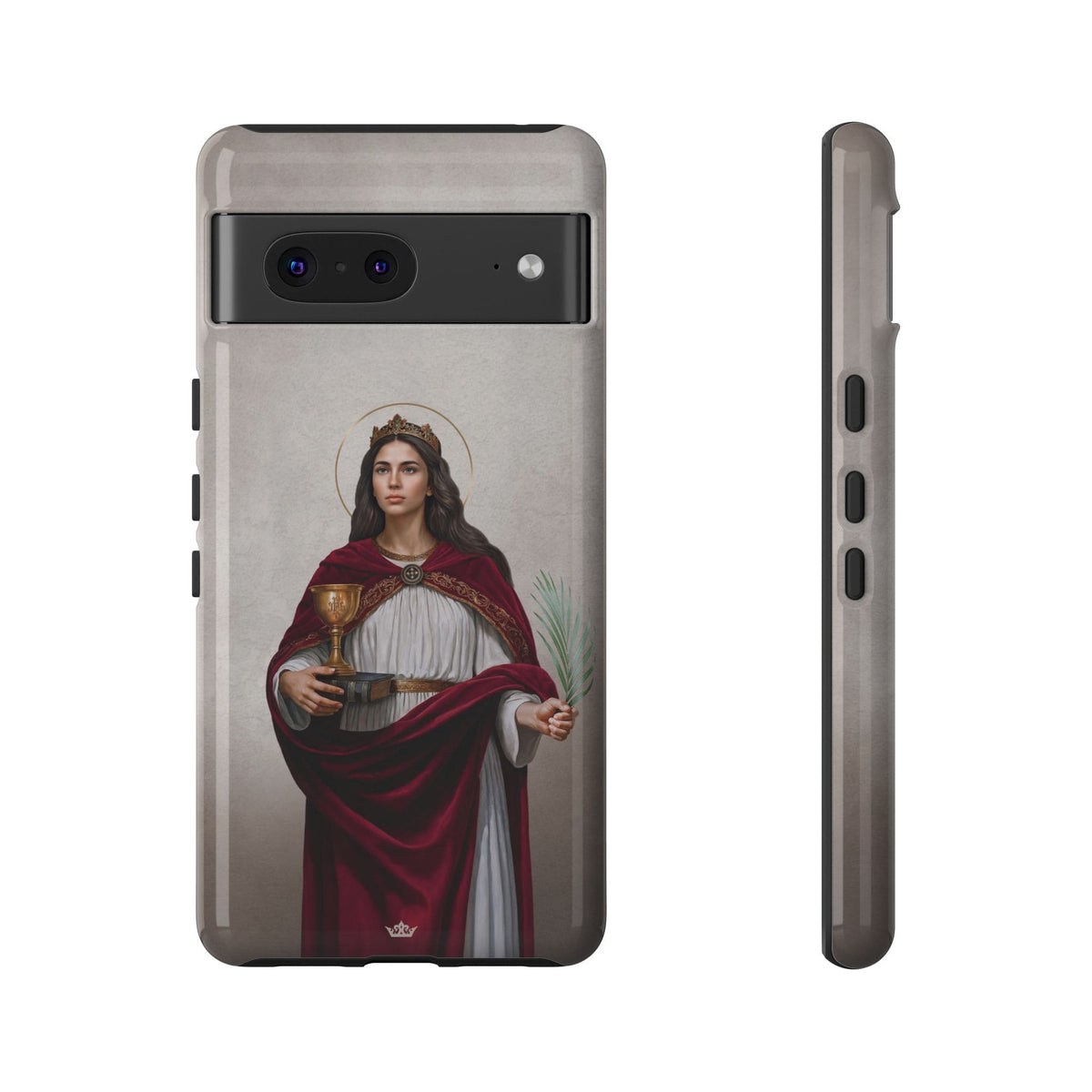 St. Barbara Hard Phone Case (Light) Copyright VENXARA