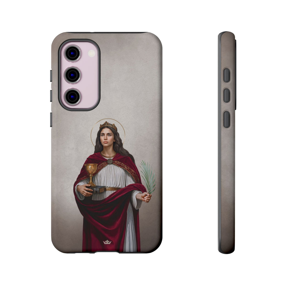 St. Barbara Hard Phone Case (Light) Copyright VENXARA