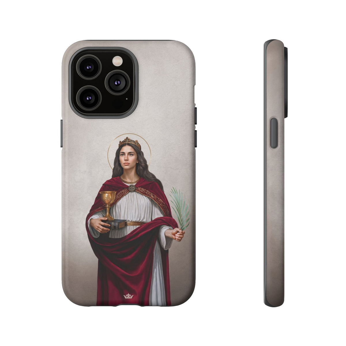 St. Barbara Hard Phone Case (Light) Copyright VENXARA