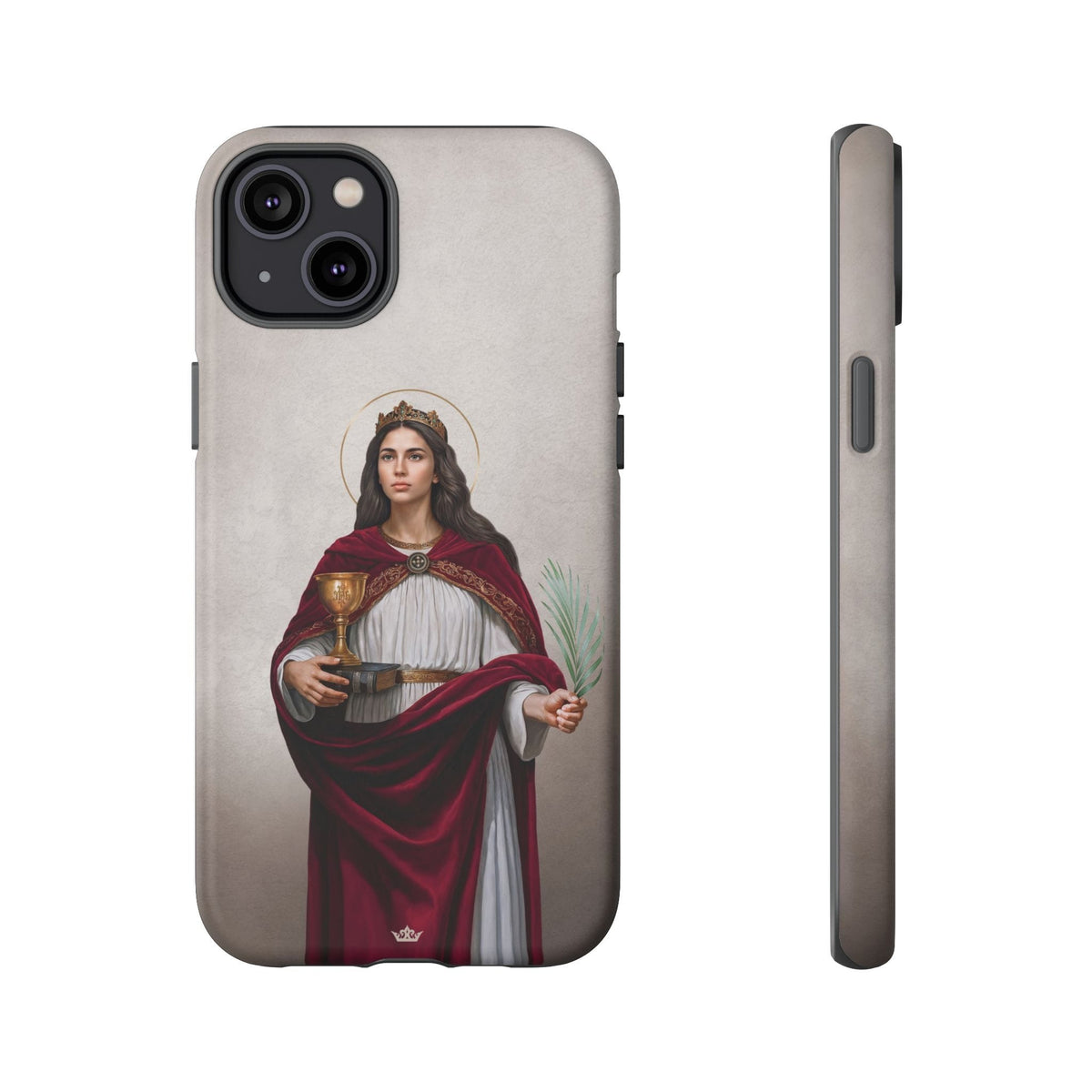 St. Barbara Hard Phone Case (Light) Copyright VENXARA