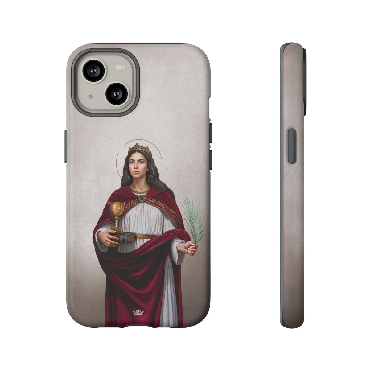 St. Barbara Hard Phone Case (Light) Copyright VENXARA