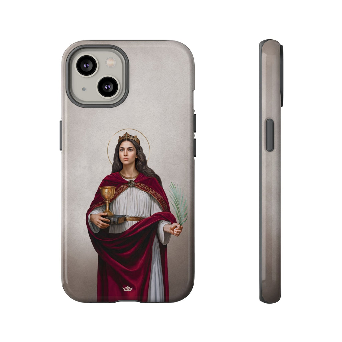 St. Barbara Hard Phone Case (Light) Copyright VENXARA