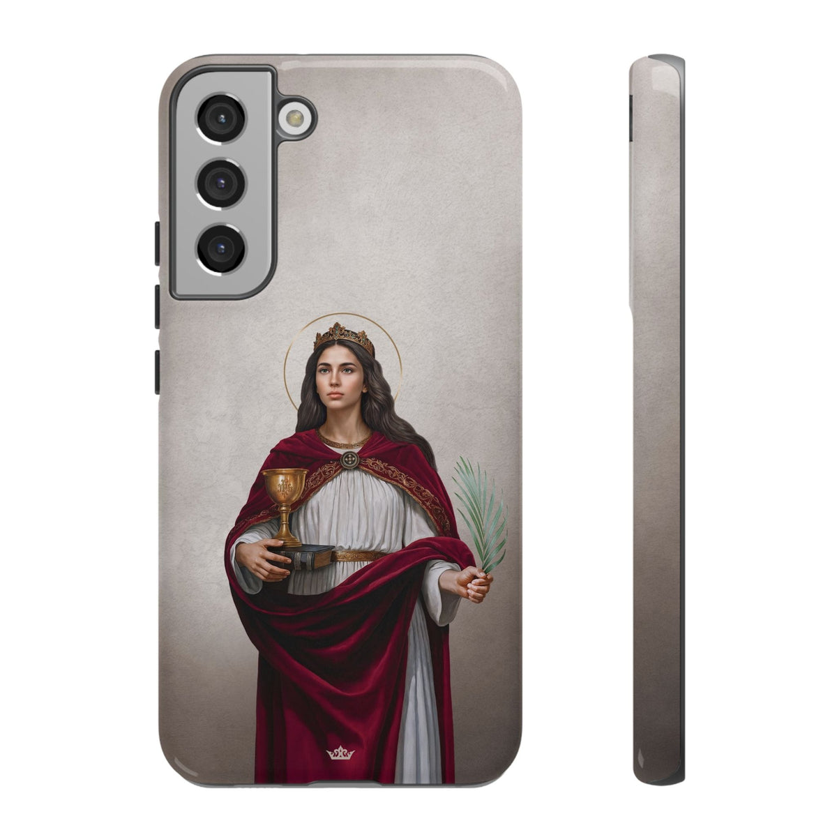 St. Barbara Hard Phone Case (Light) Copyright VENXARA