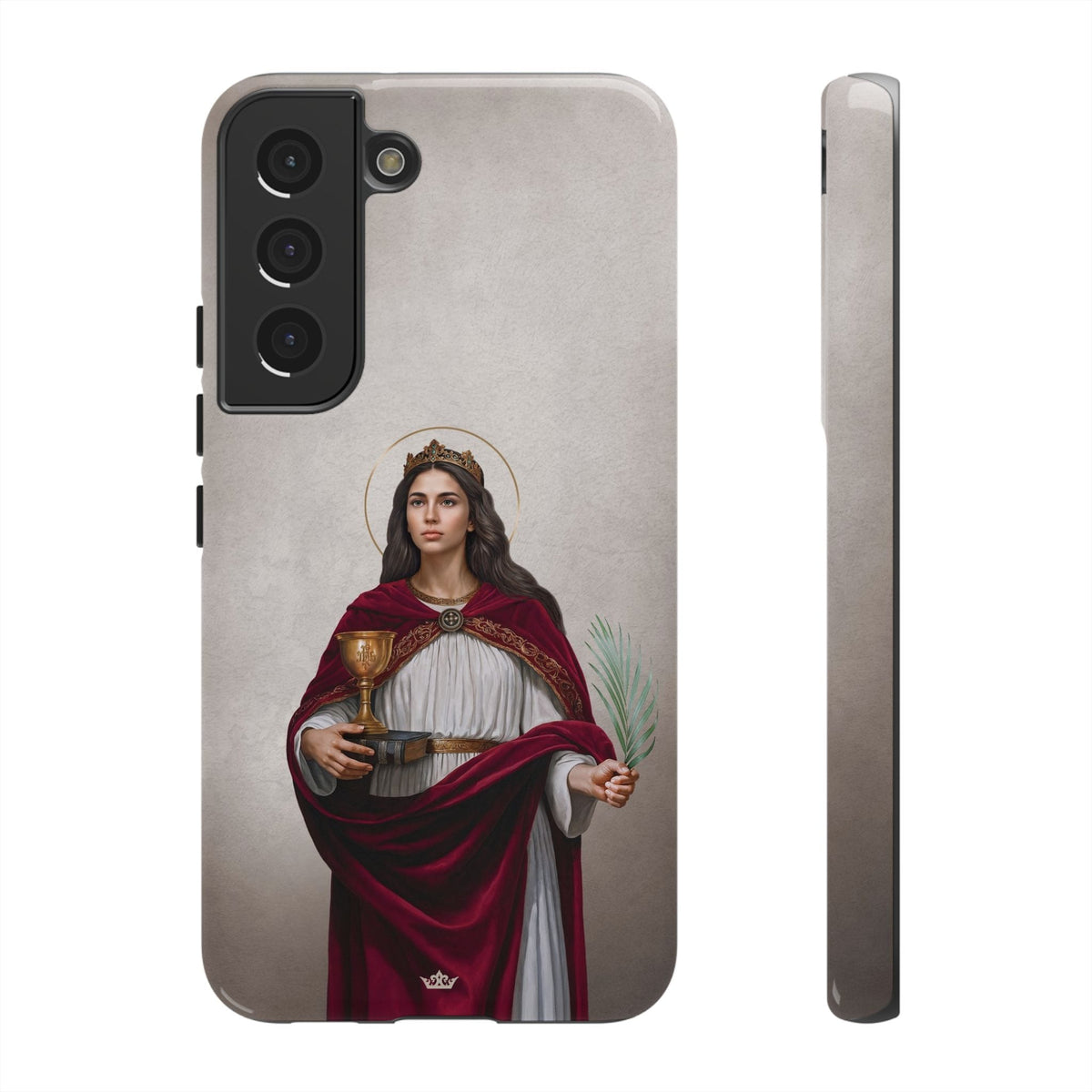 St. Barbara Hard Phone Case (Light) Copyright VENXARA