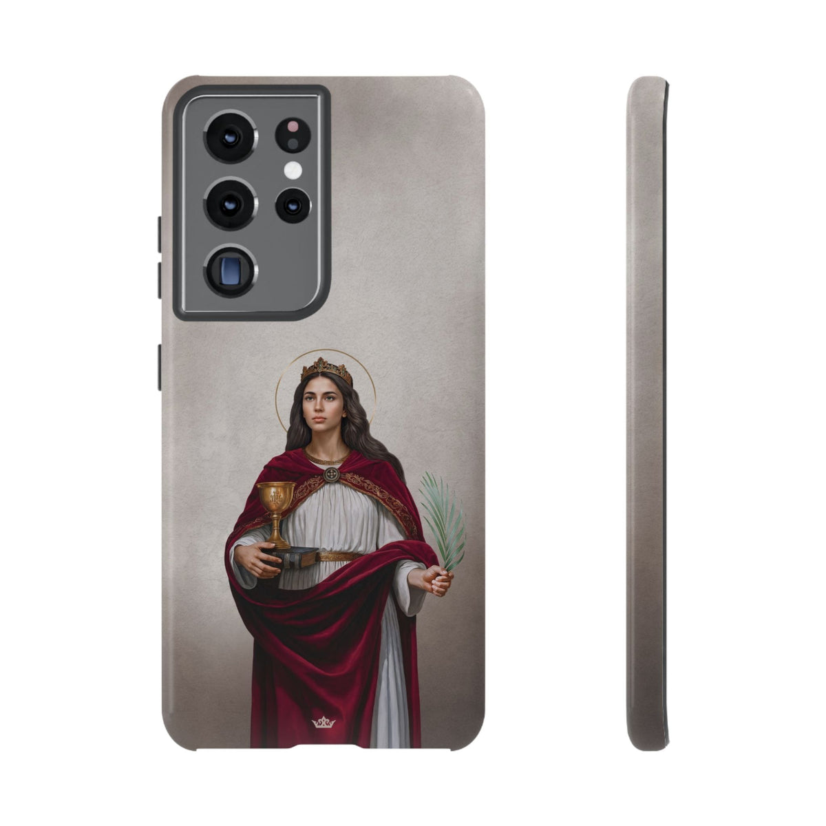 St. Barbara Hard Phone Case (Light) Copyright VENXARA