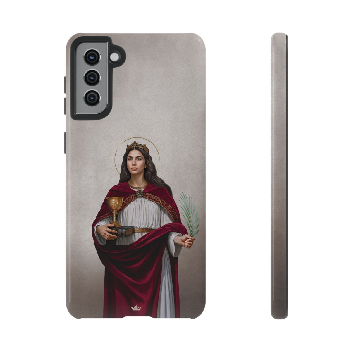 St. Barbara Hard Phone Case (Light) Copyright VENXARA