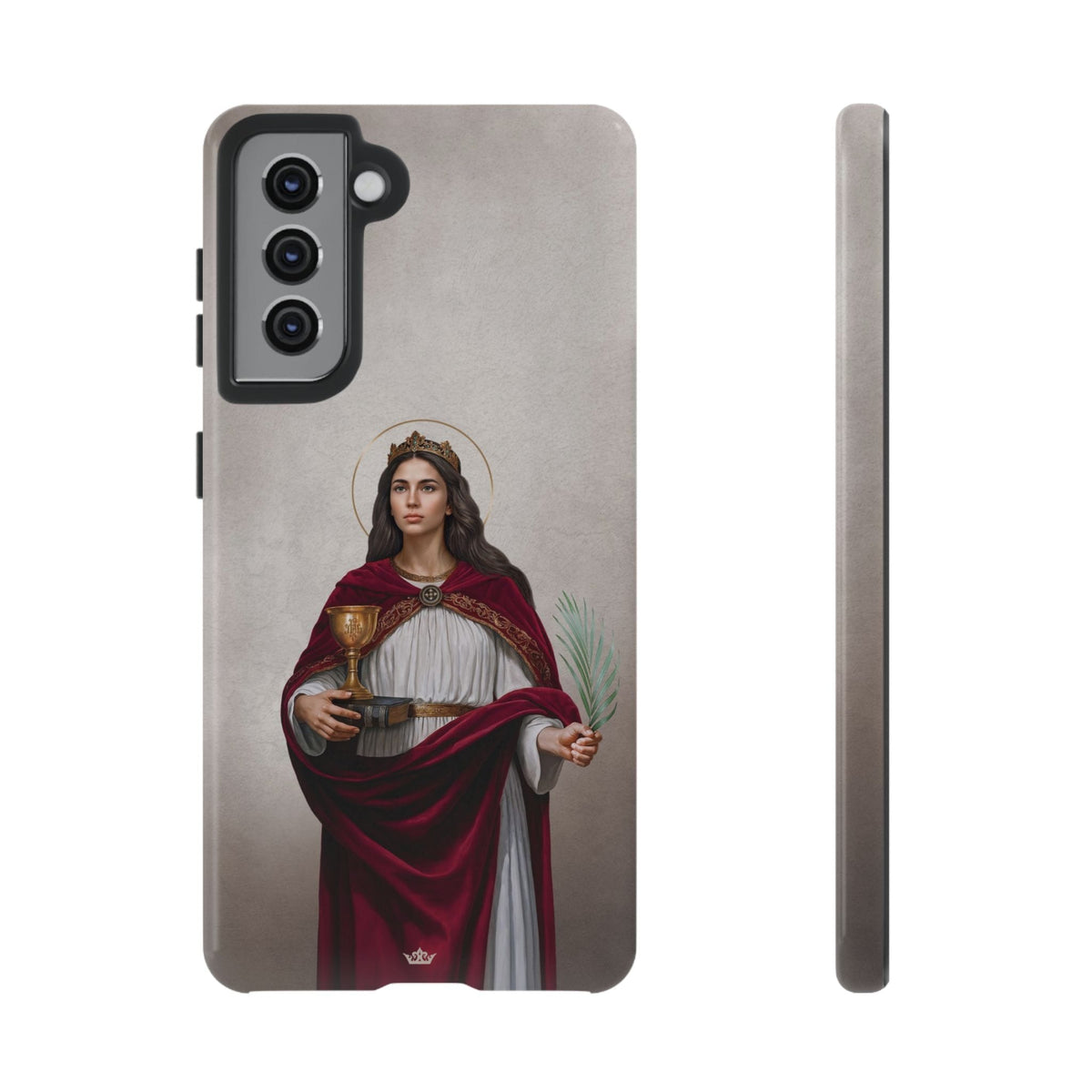 St. Barbara Hard Phone Case (Light) Copyright VENXARA